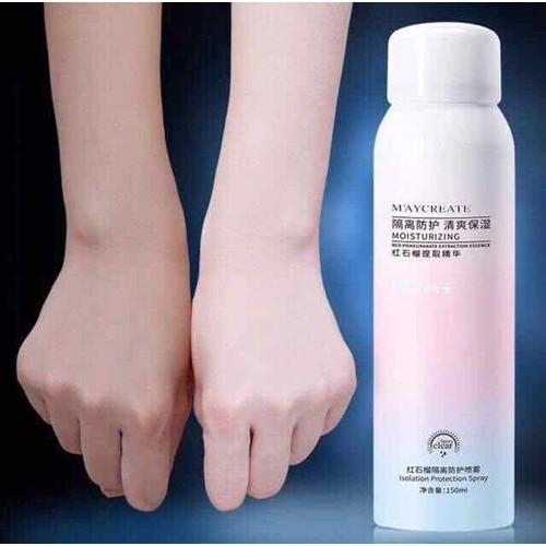 Xịt Chống Nắng Makeup body MAYCREATE