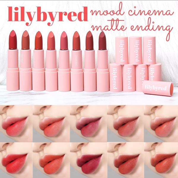 Son thỏi LilybyRed Mood Cinema Matte Endding Lipstick