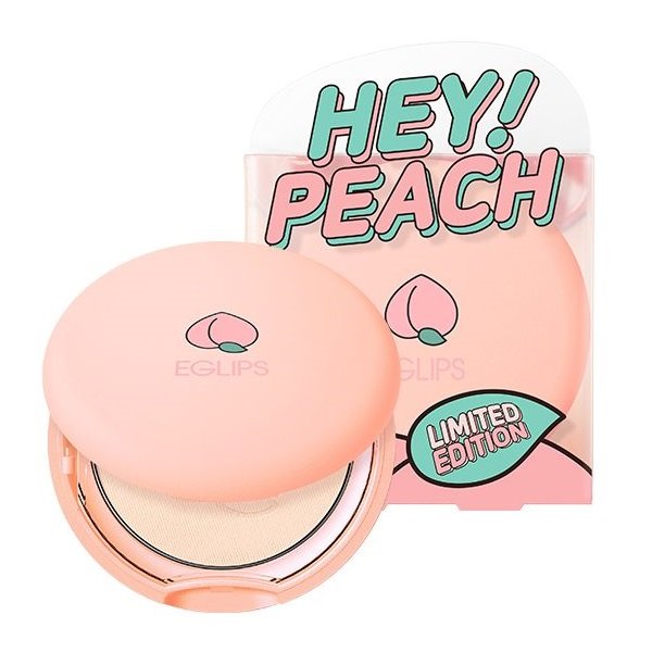 Phấn Phủ Che Phủ Lỗ Chân Lông Và Khuyết Điểm Eglips Hey Peach Blur Powder Pact ( trái đào )