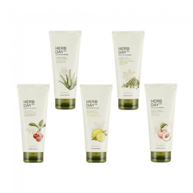 Sữa rửa mặt Herb Day 365 Cleansing Foam The Face Shop ( 2019 NEW)
