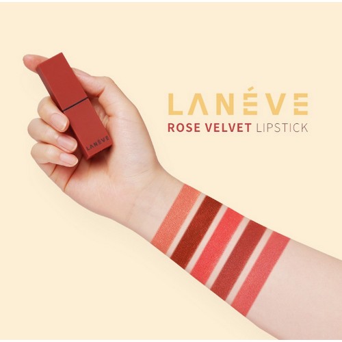 Son Lì Dạng Thỏi Laneve Rose Velvet Lipstick