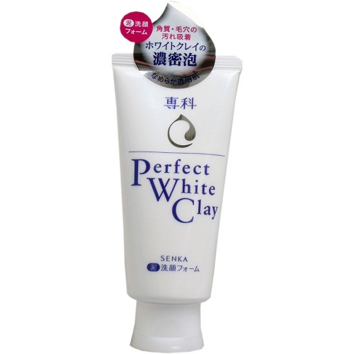 Sữa rửa mặt Shiseido Senka Perfect White Clay 120g